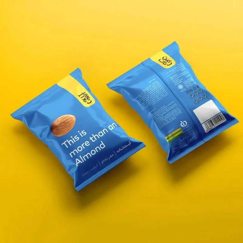 Snacks pouch packaging case